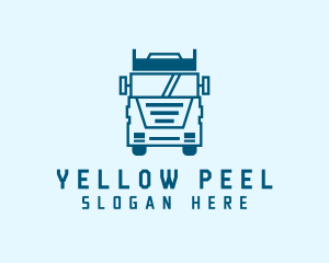 Freight Transportation Trucking logo design