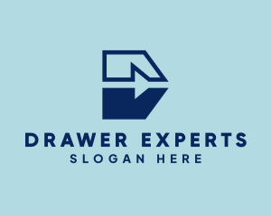 Arrow Freight Letter D logo design