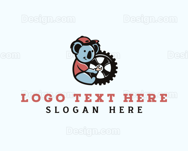 Koala Gear Mechanic Logo