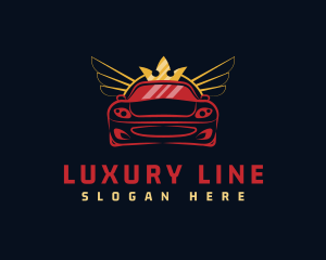 Luxury Car Business logo design