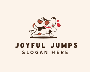 Playful Dog Puppy logo design