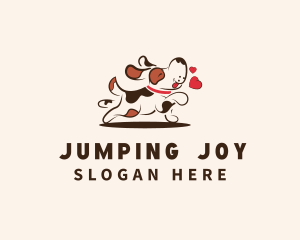 Playful Dog Puppy logo design