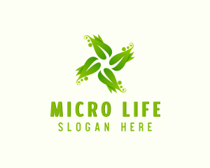 Plant Farming Eco Leaf  logo design