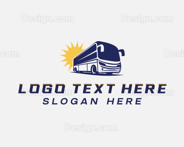 Tourist Bus Vehicle Logo