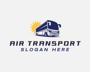 Tourist Bus Vehicle logo design