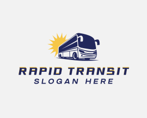 Tourist Bus Vehicle logo