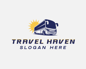 Tourist Bus Vehicle logo