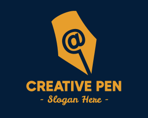 Fountain Pen Nib logo design