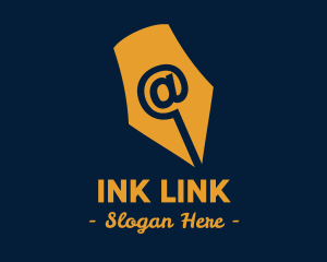 Fountain Pen Nib logo design