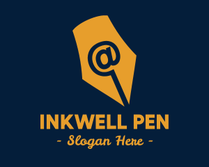 Fountain Pen Nib logo design