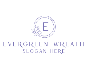 Floral Wellness Garden logo design