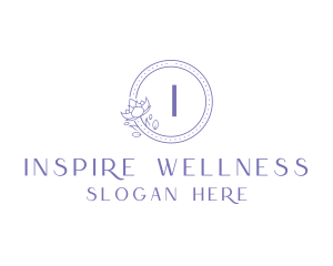 Floral Wellness Garden logo design