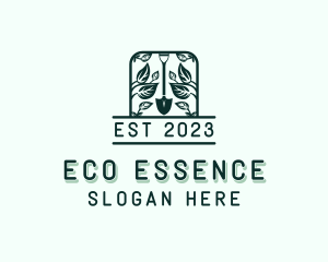 Eco Garden Shovel logo design