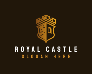 Tower Shield Castle logo design