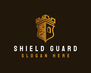 Tower Shield Castle logo design