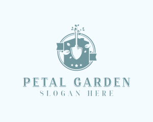 Shovel Plant Landscaping logo design