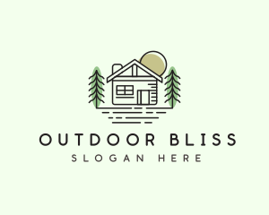 Cabin Property Housing logo design