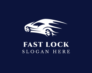 Fast Sports Car  logo design