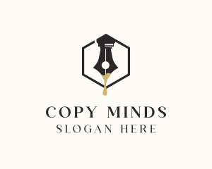 Writing Pen Ink logo design