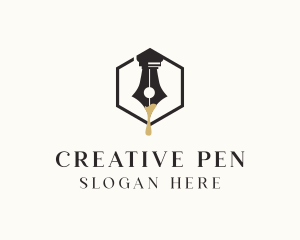 Writing Pen Ink logo design