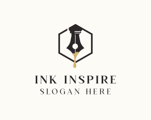 Writing Pen Ink logo design