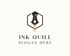 Writing Pen Ink logo design