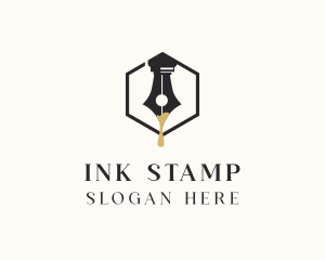 Writing Pen Ink logo design