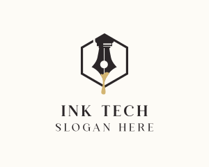 Writing Pen Ink logo design