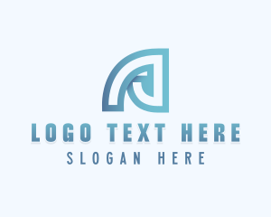 Business Company Letter A logo