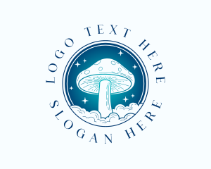 Eco Fungus Mushroom logo