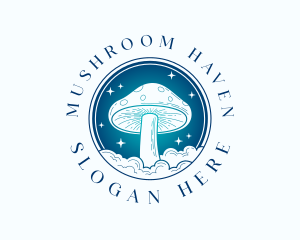 Eco Fungus Mushroom logo