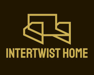 Geometric Home Armchair  logo design