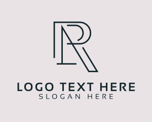 Minimalist Generic Business Letter R logo