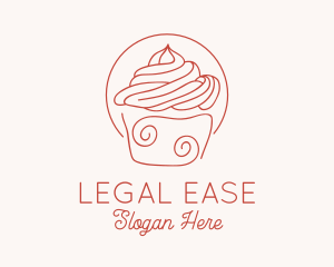 Sweet Cupcake Dessert  logo