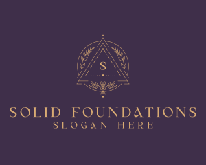 Elegant Florist Boutique Logo