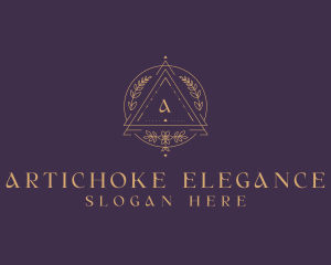 Elegant Florist Boutique logo design