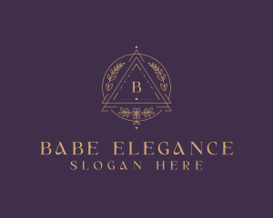 Elegant Florist Boutique logo design