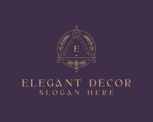 Elegant Florist Boutique logo design