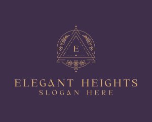 Elegant Florist Boutique logo design