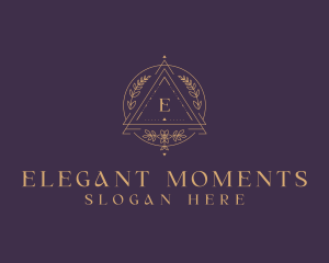 Elegant Florist Boutique logo design