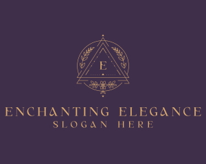 Elegant Florist Boutique logo design