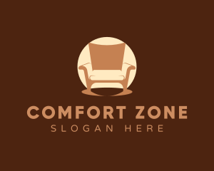 Seat Furniture Couch logo design