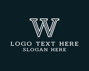 Generic Brand Letter W logo