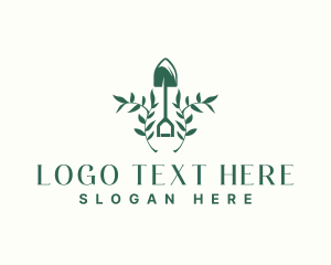 Plant Garden Shovel logo