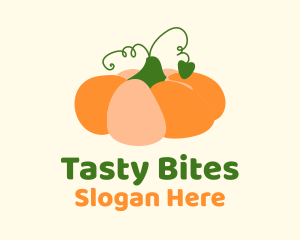 Pumpkin Veggie Farm Logo