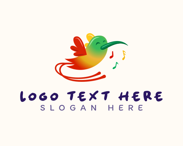 Cheerful logo example 1