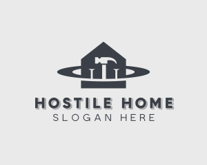 Home Construction Builder logo design