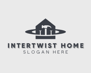 Home Construction Builder logo design