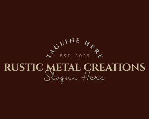 Rustic Classic Business logo design