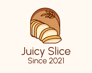 Loaf Bread Bakery logo design